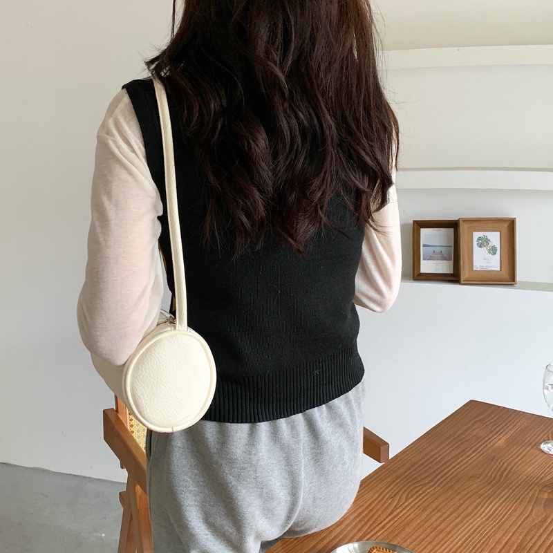 Áo SUXI dệt kim cổ chữ V họa tiết sọc caro thiết kế phong cách Mỹ thời trang