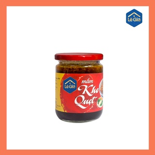 Mắm kho quẹt Lê Gia hũ thủy tinh 240g