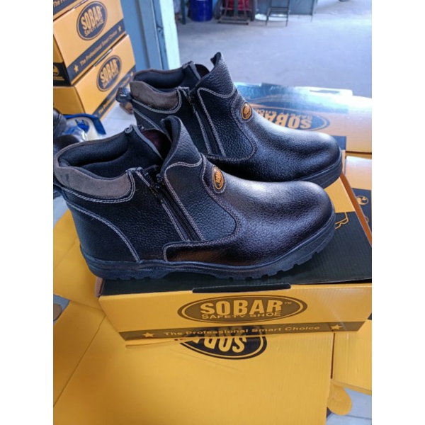 GIÀY BẢO HỘ Thợ hàn SOBAR(mũi sắt đế chống đinh)