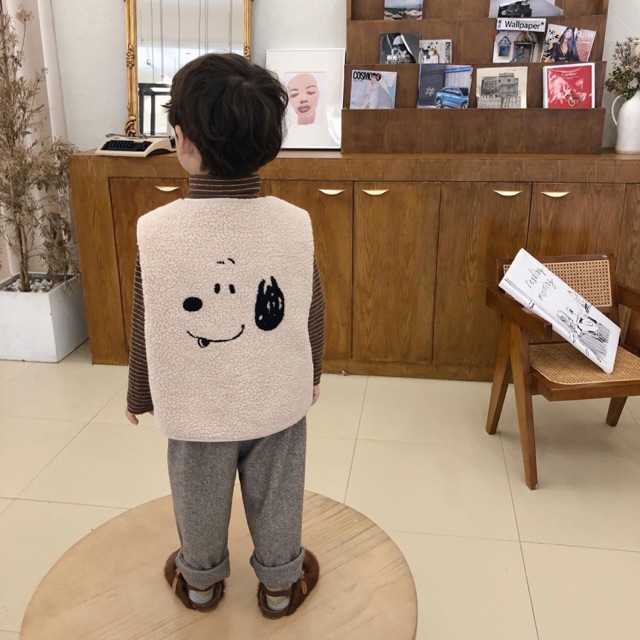 Áo gile lông cừu