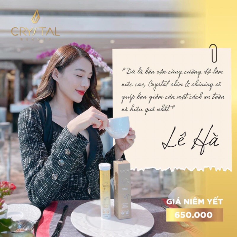 Viên Sủi Crystal trắng da-giảm cân dữ dáng-eo thon  crystal không lo tác dụng phụ | BigBuy360 - bigbuy360.vn