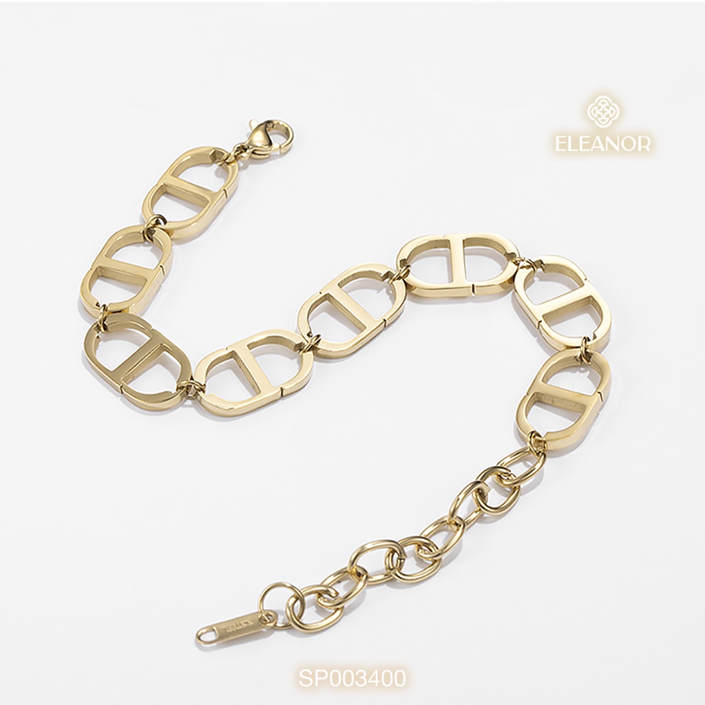 Lắc tay nữ titan Eleanor Accessories phong cách Hàn Quốc phụ kiện trang sức thời trang đẹp