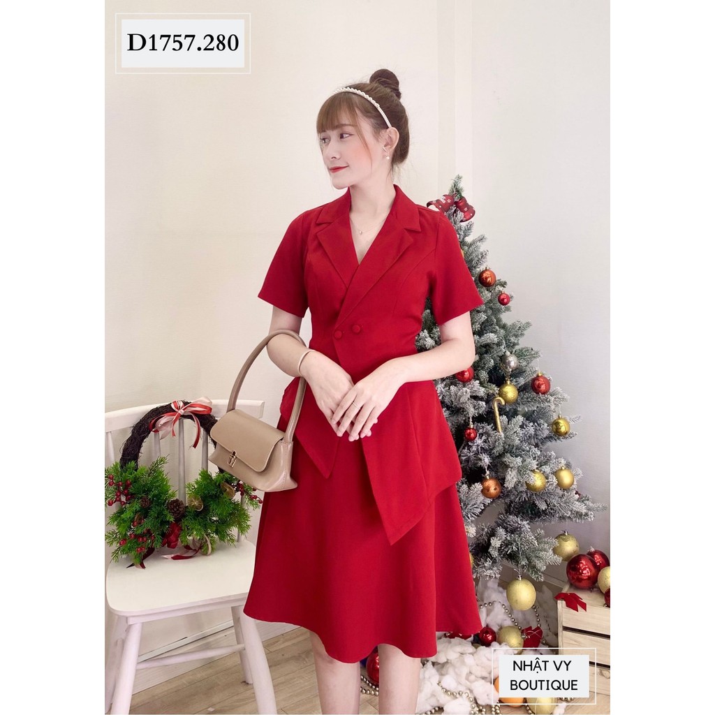 [Mã FAMALLT5 giảm 15% đơn 150k] Set vest chân váy - NHATVY D1757