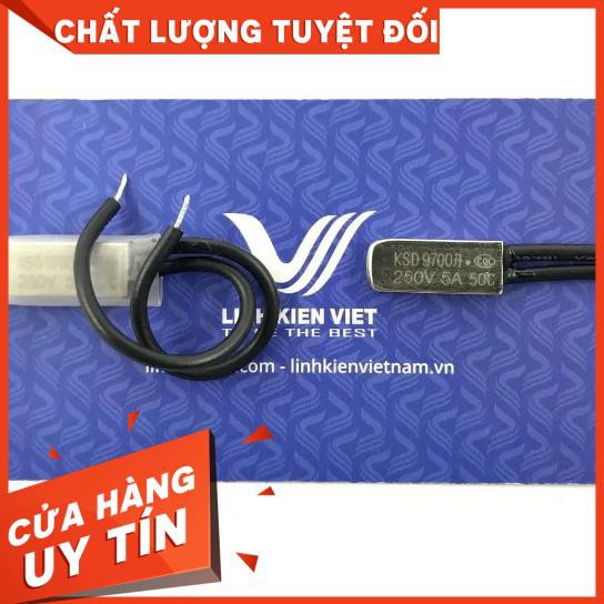 Relay nhiệt KSD 9700 50 độ - 250V/5A (Thường mở) - X1H13