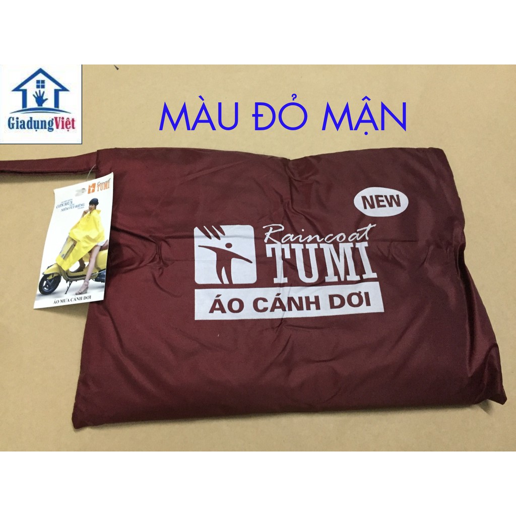 Áo Mưa Cánh Dơi 1 Đầu Tumi New