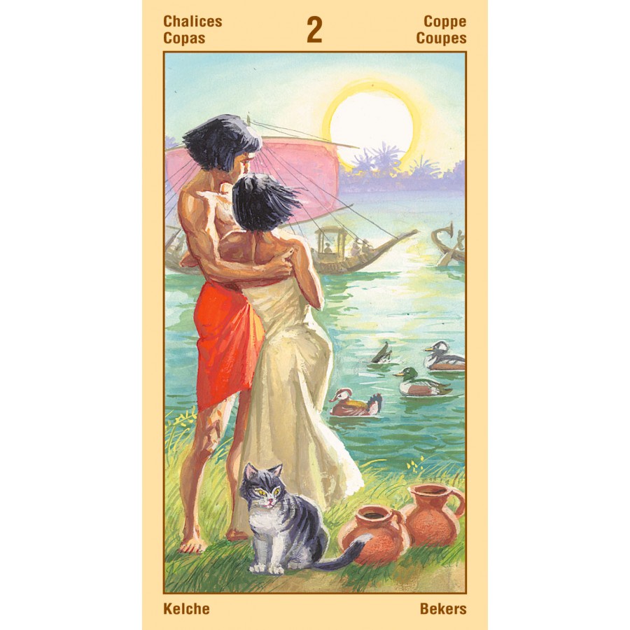 Bộ Bài Ramses Tarot of Eternity (Mystic House Tarot Shop) - Bài Gốc Authentic Chính Hãng 100%