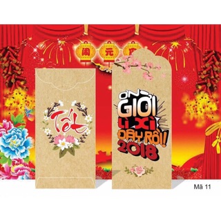 Combo 225 bao lì xì tết