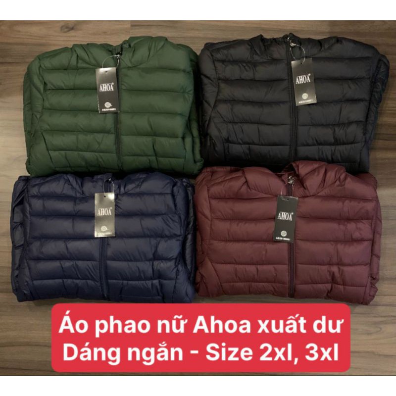 Áo phao ngắn nữ siêu nhẹ, siêu ấm Ahoa | BigBuy360 - bigbuy360.vn