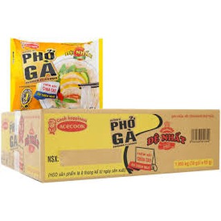 Phở gà đệ nhất thùng 30 gói x 65g/gói