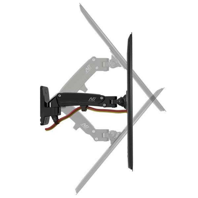 Giá treo màn hình máy tính NB-F120 từ 17 - 27 Inch - Gắn Tường Xoay 360 Độ - Điều Chỉnh Cao Thấp bảo hành 12 tháng