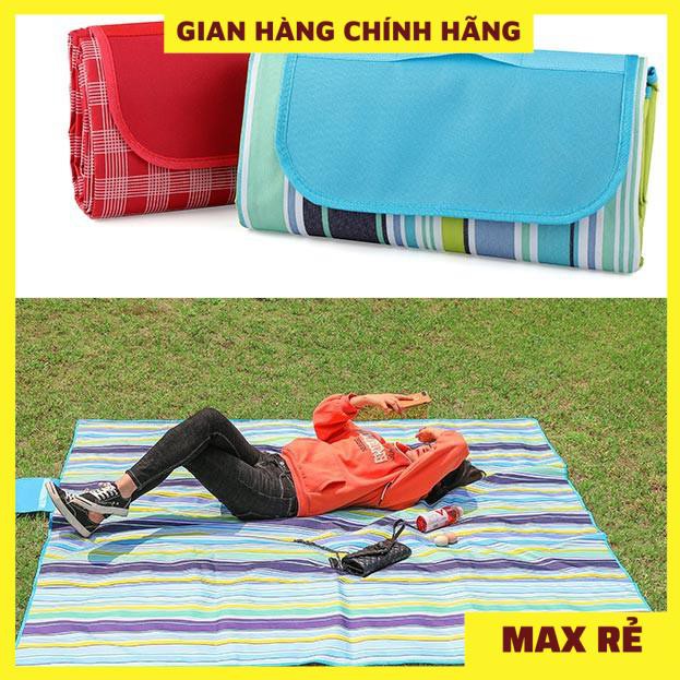 Thảm dã ngoại picnic du lịch, bạt trải picnic cắm trại,đi phượt kết hợp tập yoga gấp gọn sọc kẻ caro giá rẻ | BigBuy360 - bigbuy360.vn