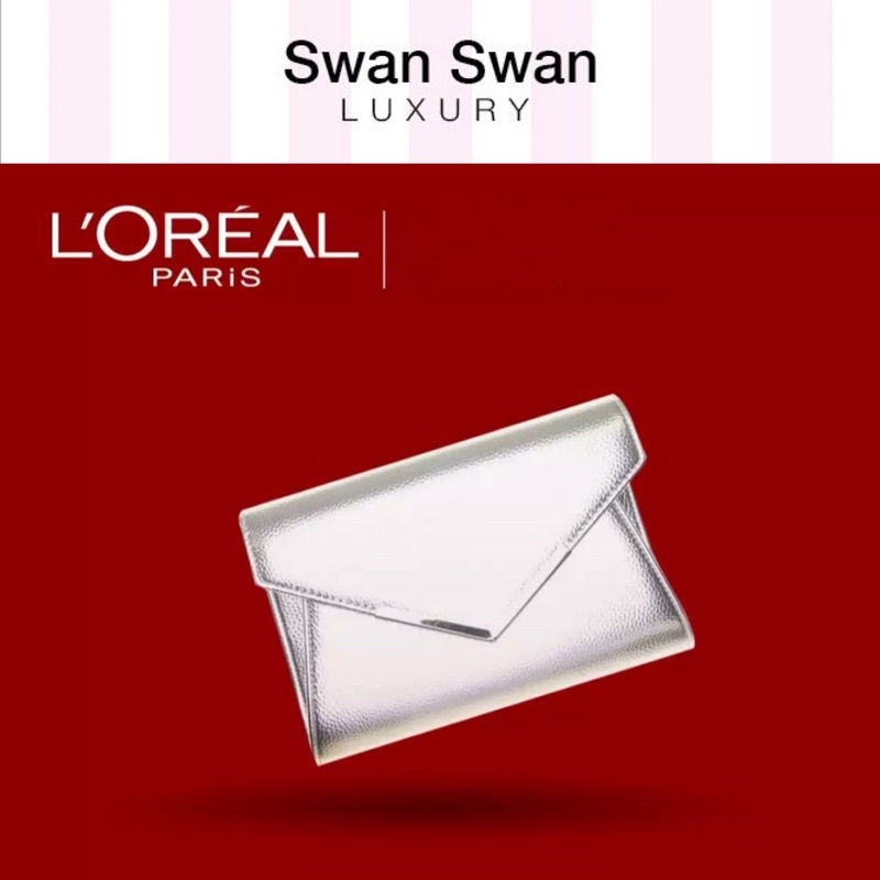 Túi Cầm Tay Đi Tiệc Loreal Bằng Da