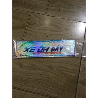 Bảng tên chữ xe ôm đây xe máy