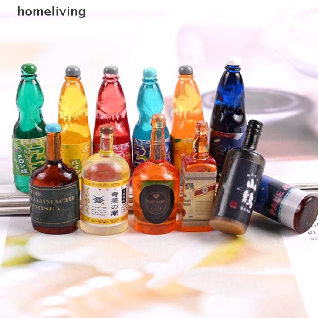 Set 20 Chai Nước Mini Tỉ Lệ 1: 12 1: 6 Cho Bé Chơi Đồ Hàng