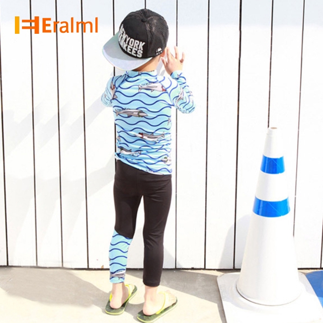 FREESHIP APPLICATION 99K_boy long sleeve t-shirt and horizontal striped pants | BigBuy360 - bigbuy360.vn