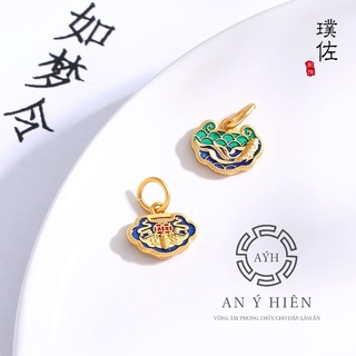 Charm Khóa cá chép hóa rồng #C188 ( An Ý Hiên)