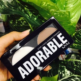 Sale 38% Phấn tạo khối 2 lingh NYX Adorable với 2 tông màu