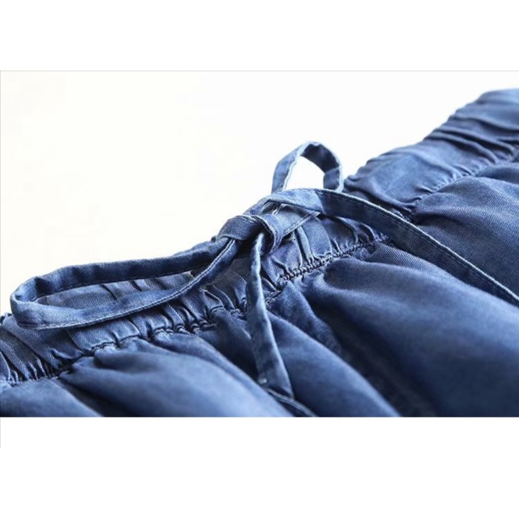 QUẦN BÒ THÊU HOA ỐNG RỘNG STYLE VINTAGE