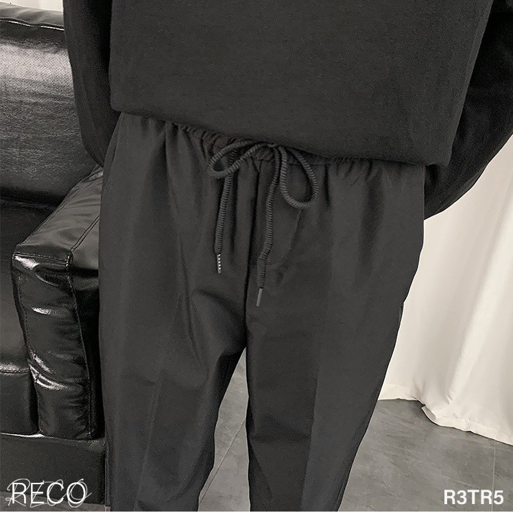 Quần vải nam nữ Hàn Quốc cao cấp dáng vừa Trousers Loose R3TR5