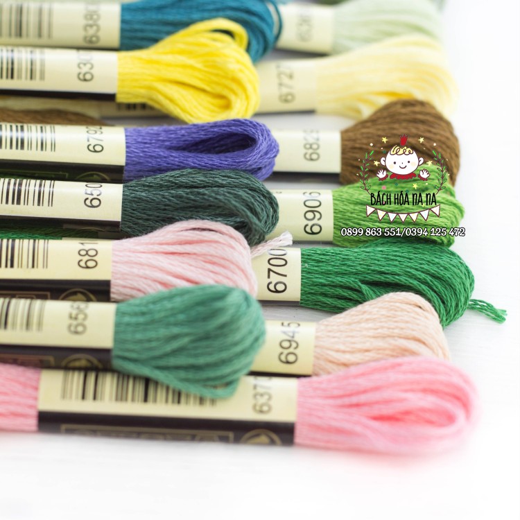 Chỉ thêu DMC Pháp  Bách hóa Na Na Handmade DIY Thêu Tay