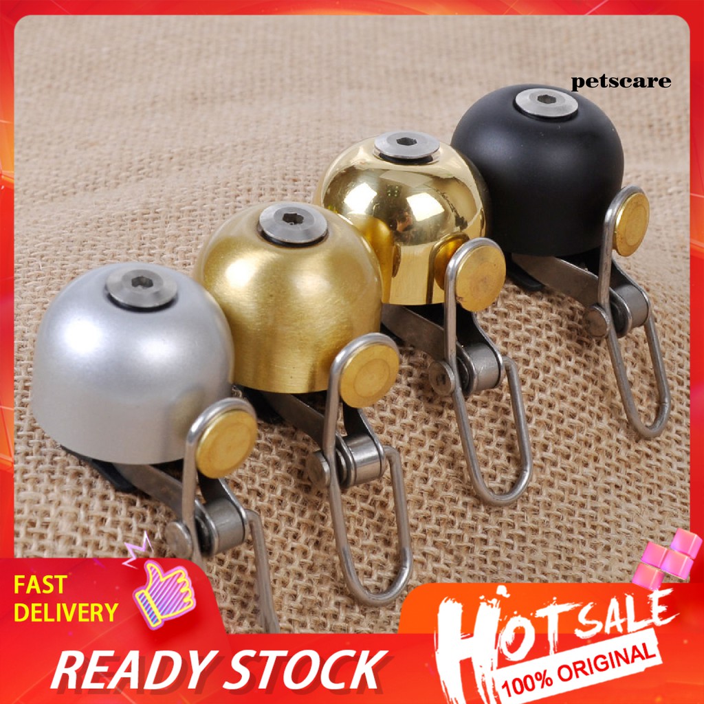 Còi Xe Đạp Hình Tròn Trong Suốt Phong Cách Vintage Dành Cho Người Lớn Và Trẻ Em