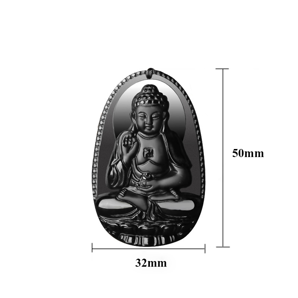 vòng cổ Mặt Đá Phong Cách Phật Giáo Độc Đáo