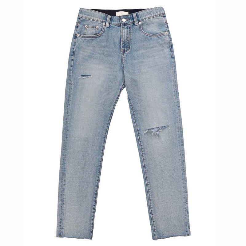 QUẦN JEANS SKINNY CO DÃN R2C FORM UNISEX (có hình chụp thật)