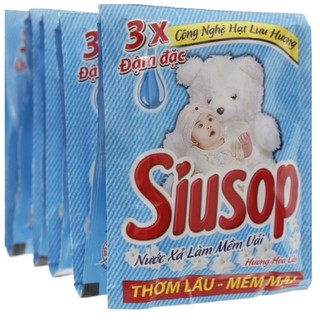Nước xả Siusop dây 10 gói date mới