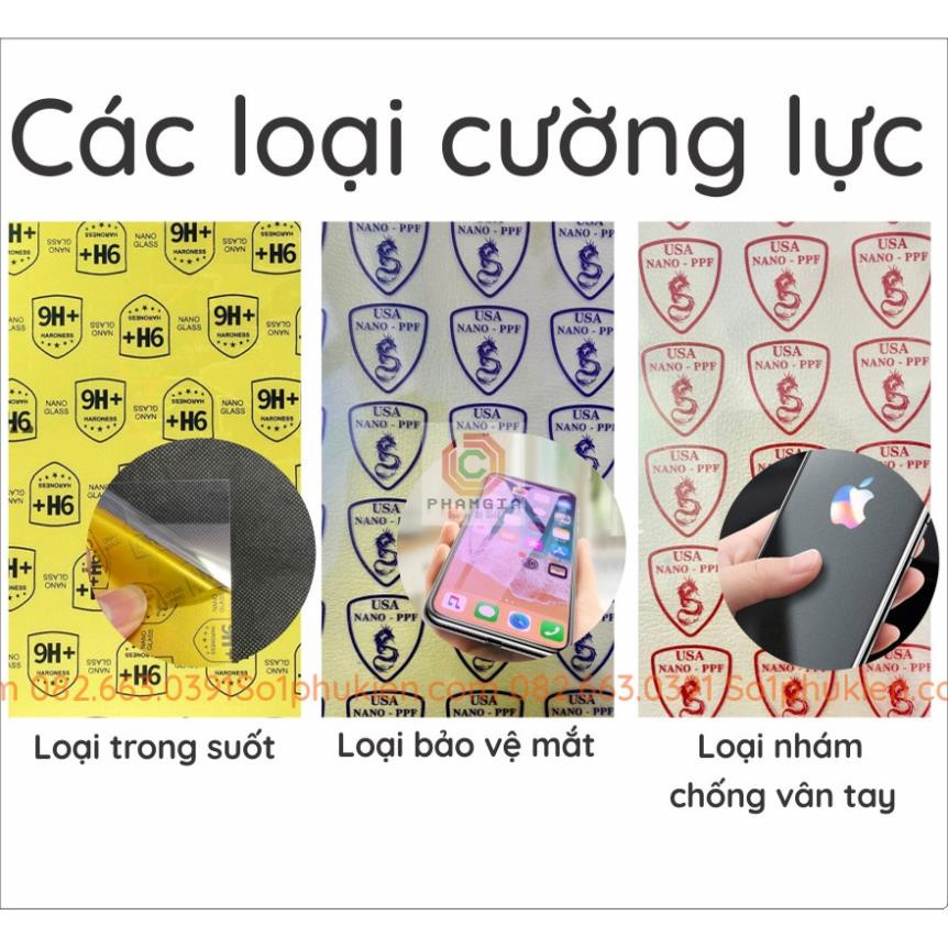 Dán cường lực màn hình macbook pro 2016 2017 2019 2020 2021 nano siêu trong chống trầy xước bảo vệ toàn diện màn hình
