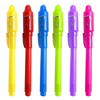 Set 12 Bút Dạ Quang Phát Sáng Trong Tối