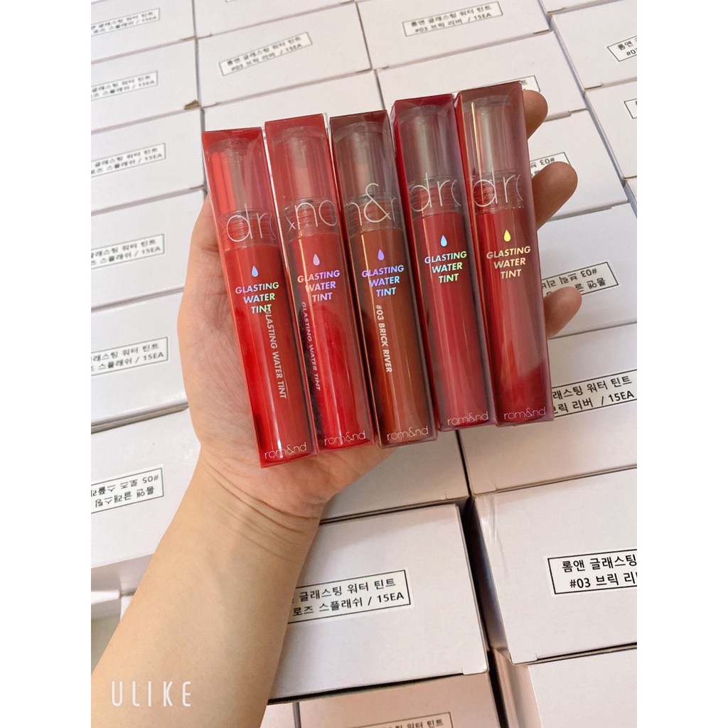 [FULL 8 MÀU] Son Tint Nước Siêu Lì, Lâu Trôi Romand Glasting Water Tint 4g | BigBuy360 - bigbuy360.vn