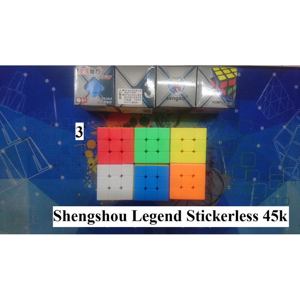 Rubik 3x3x3. ShengShou Legend