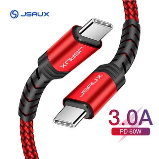 Cáp Sạc Nhanh JSAUX Usb Type C 3a 60w