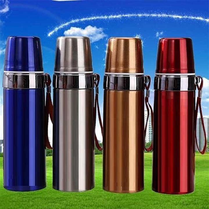Bình giữ nhiệt inox nhập khẩu cao cấp, Bình giữ nhiệt học sinh - Dành Cho Cả Gia Đình 750ml