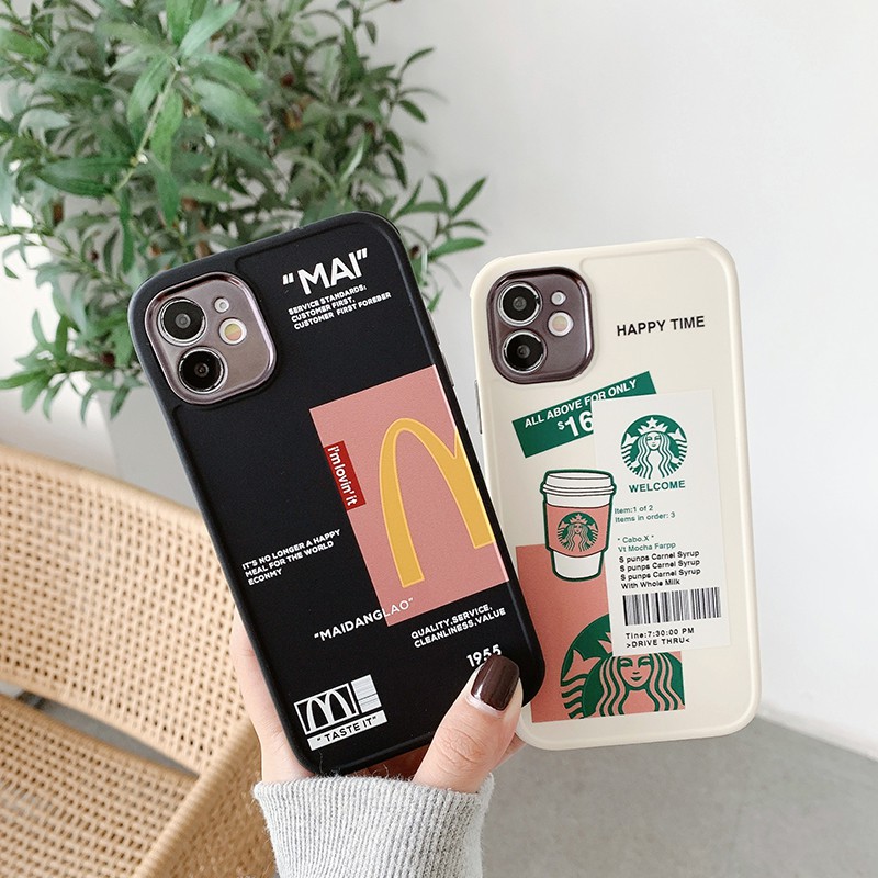 STARBUCKS Ốp Lưng Hình Cô Gái Starbuck Cho Iphone 12 11pro Max Xs Xr 7p 8plus | BigBuy360 - bigbuy360.vn