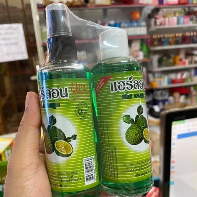 XỊT TÓC THẢO MỘC TINH DẦU BƯỞI + CHANH KÍCH THÍCH MỌC TÓC SIÊU NHANH
