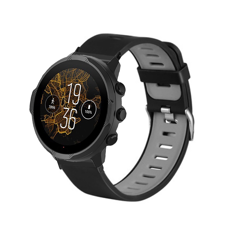 Dây Đeo Thay Thế Chất Liệu Silicon Màu Trơn Cho Suunto9 / Suunto7 / D5i
