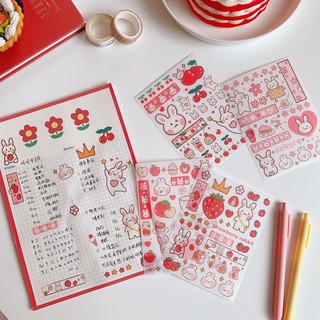[SIÊU RẺ] SET 4 TẤM STICKER HOẠ TIẾT SIÊU ĐÁNG YÊU