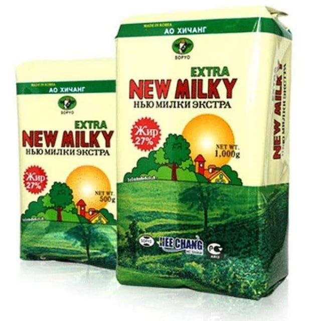 SỮA BỘT NGUYÊN KEM TĂNG CÂN NEW MILKY EXTRA GÓI 1KG