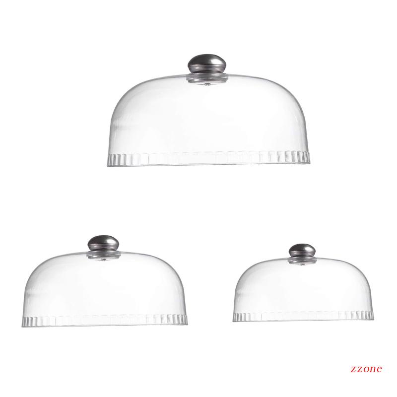 Khay Thủy Tinh Đựng Bánh Tráng Miệng Có Nắp Đậy Dễ Sử Dụng