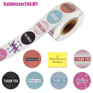Cuộn 500 Miếng Dán Chữ Thank You