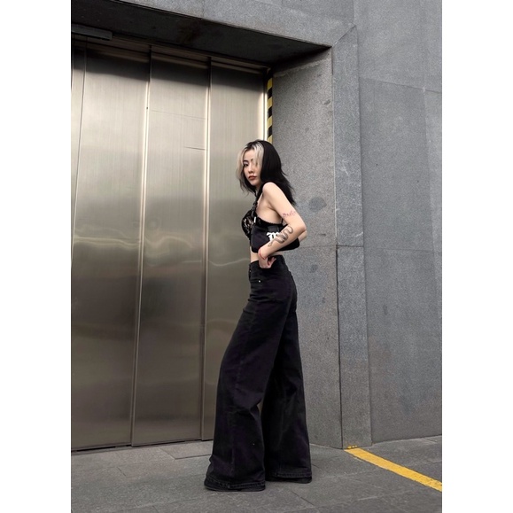 Quần loe ống rộng Skater Jeans