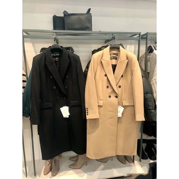Order áo choàng ZARA xuất dư mùa đông mới của phụ nữ Áo khoác choàng dáng dài | BigBuy360 - bigbuy360.vn