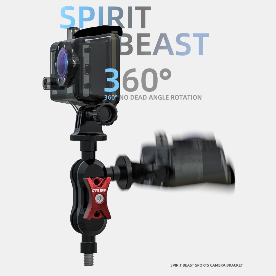 Giá Đỡ Camera Hành Trình Gopro Cho Xe Máy Spirit Beast Chính Hãng