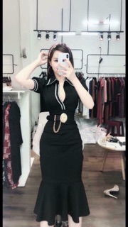 Đầm somi đuôi cá