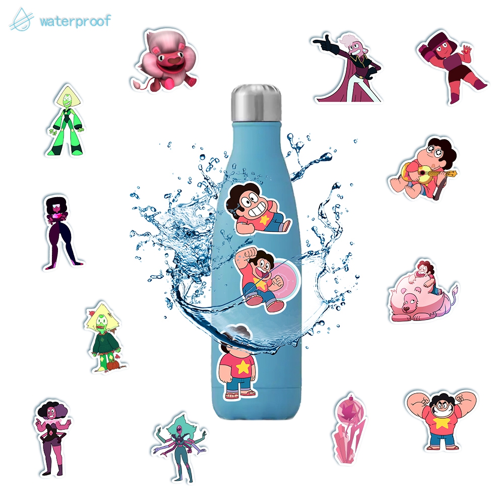 Set 50 sticker hoạt hình dán trang trí dễ thương