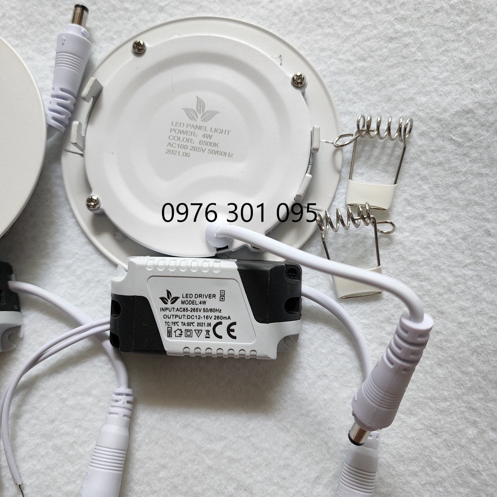 Đèn Led Âm Trần 4w Siêu Mỏng (phi 90mm)