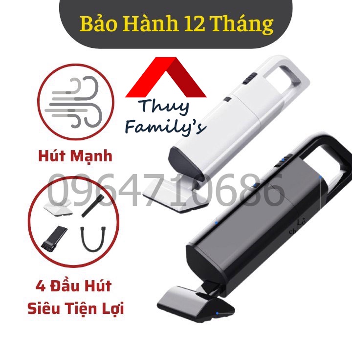 MÁY HÚT BỤI MINI CẦM TAY AIKESI - CHÍNH HÃNG - BẢO HÀNH 6 THÁNG LỰC HÚT 4000 PA SIÊU MẠNH.