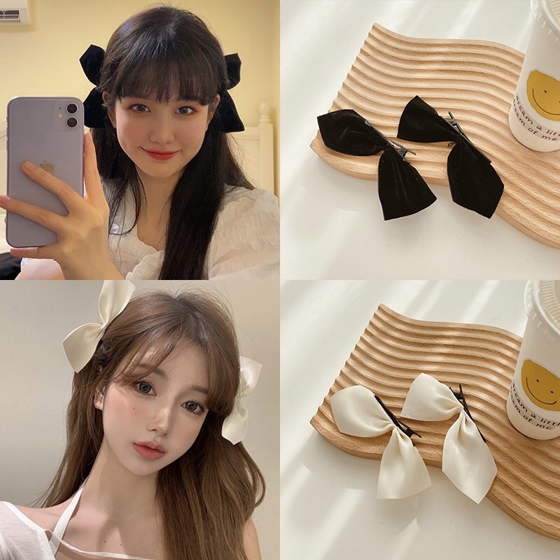 🎀Kẹp tóc Ribbon nơ xinh xinh cho bạn gái🎀