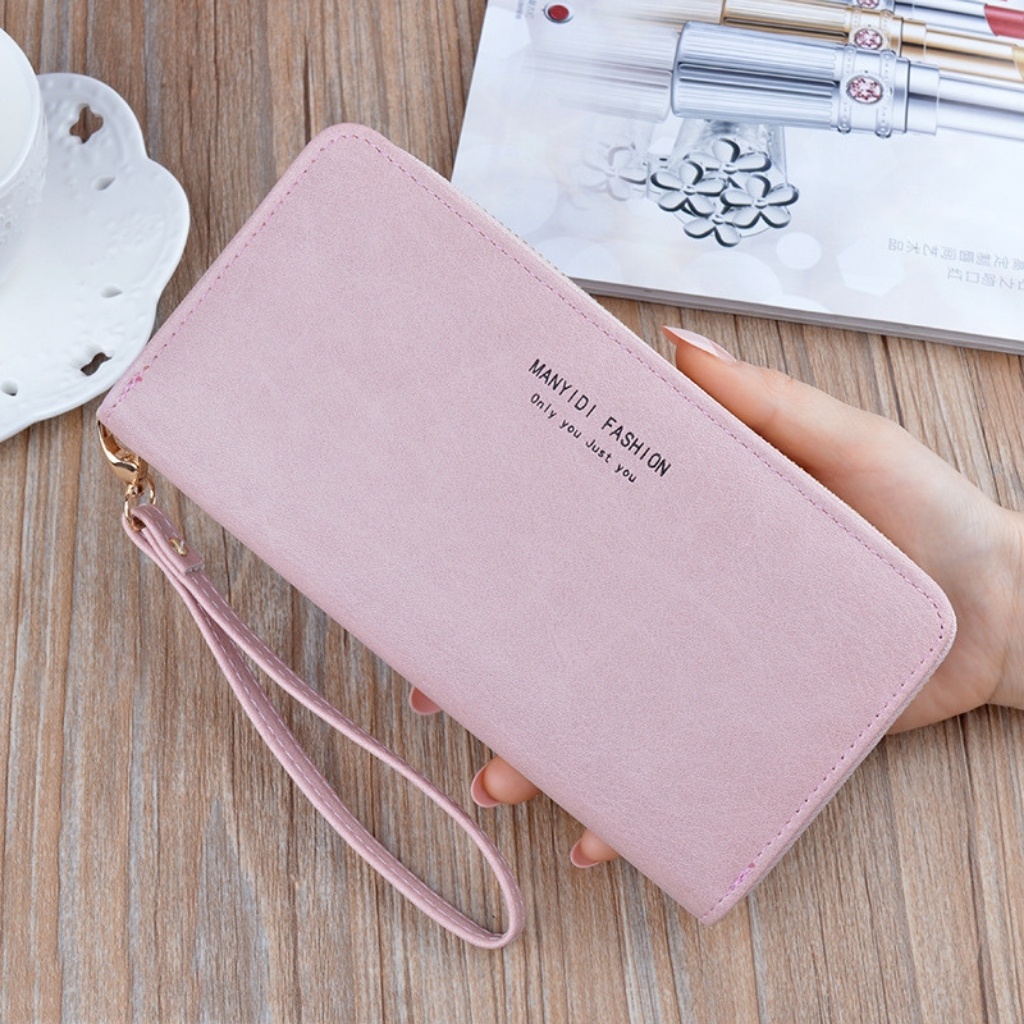 Ví dài nữ đẹp cầm tay nhiều ngăn cao cấp Hàn Quốc đựng tiền giá rẻ cute 7K STORE V19